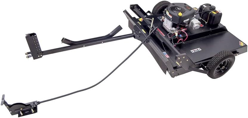 44-Inch Tow-Behind Field and Brush Mower with 16 HP Briggs Engine and 2-Inch Sapling Capacity
