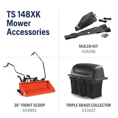 Husqvarna TS 148XK 48" Lawn Tractor – 24 HP Kohler