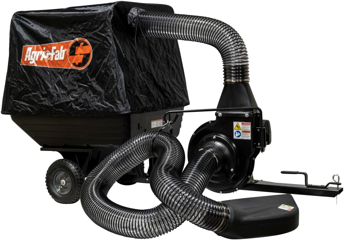 Tow-Behind 50 cu. ft. Lawn and Leaf Vacuum with 5 HP Briggs Engine and 8-Inch Inlet Hose