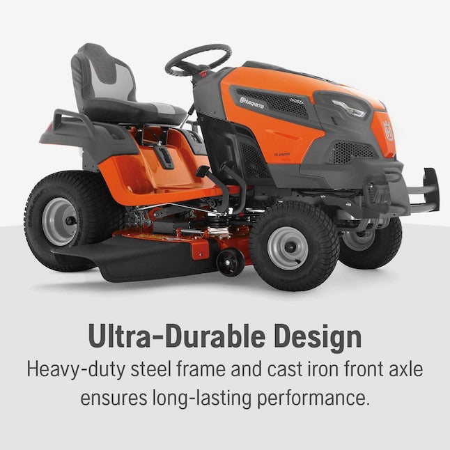 Husqvarna TS 242XD 42" Lawn Tractor – 21.5 HP Kawasaki, Diff Lock