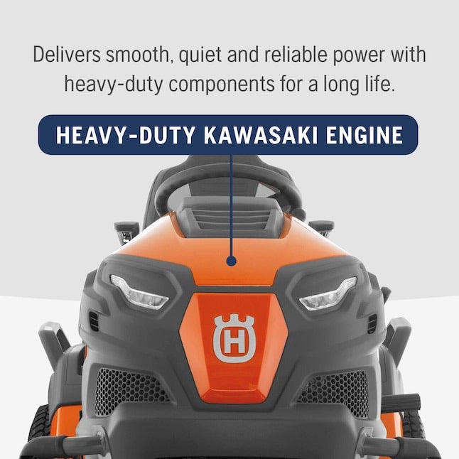 Husqvarna TS 354XD 54" Lawn Tractor – 24 HP Kawasaki, Diff Lock