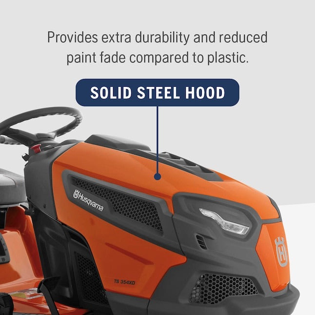 Husqvarna TS 354XD 54" Lawn Tractor – 24 HP Kawasaki, Diff Lock