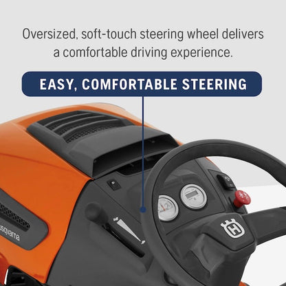 Husqvarna TS 354XD 54" Lawn Tractor – 24 HP Kawasaki, Diff Lock