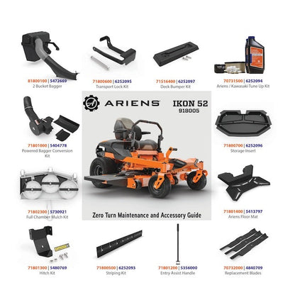 Ariens IKON 52 52" Zero-Turn Mower – 23 HP Kawasaki