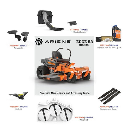 Ariens EDGE 52 52" Zero-Turn Mower – 21.5 HP Kawasaki