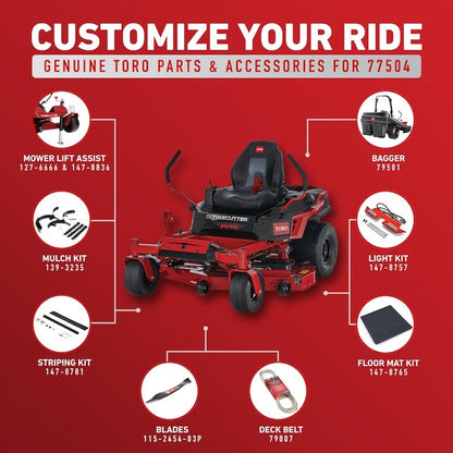 Toro TimeCutter MAX Havoc 54 54" Zero-Turn – 23 HP Kawasaki