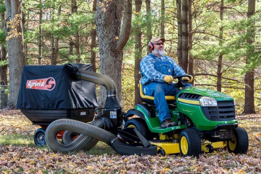 Tow-Behind 50 cu. ft. Lawn and Leaf Vacuum with 5 HP Briggs Engine and 8-Inch Inlet Hose