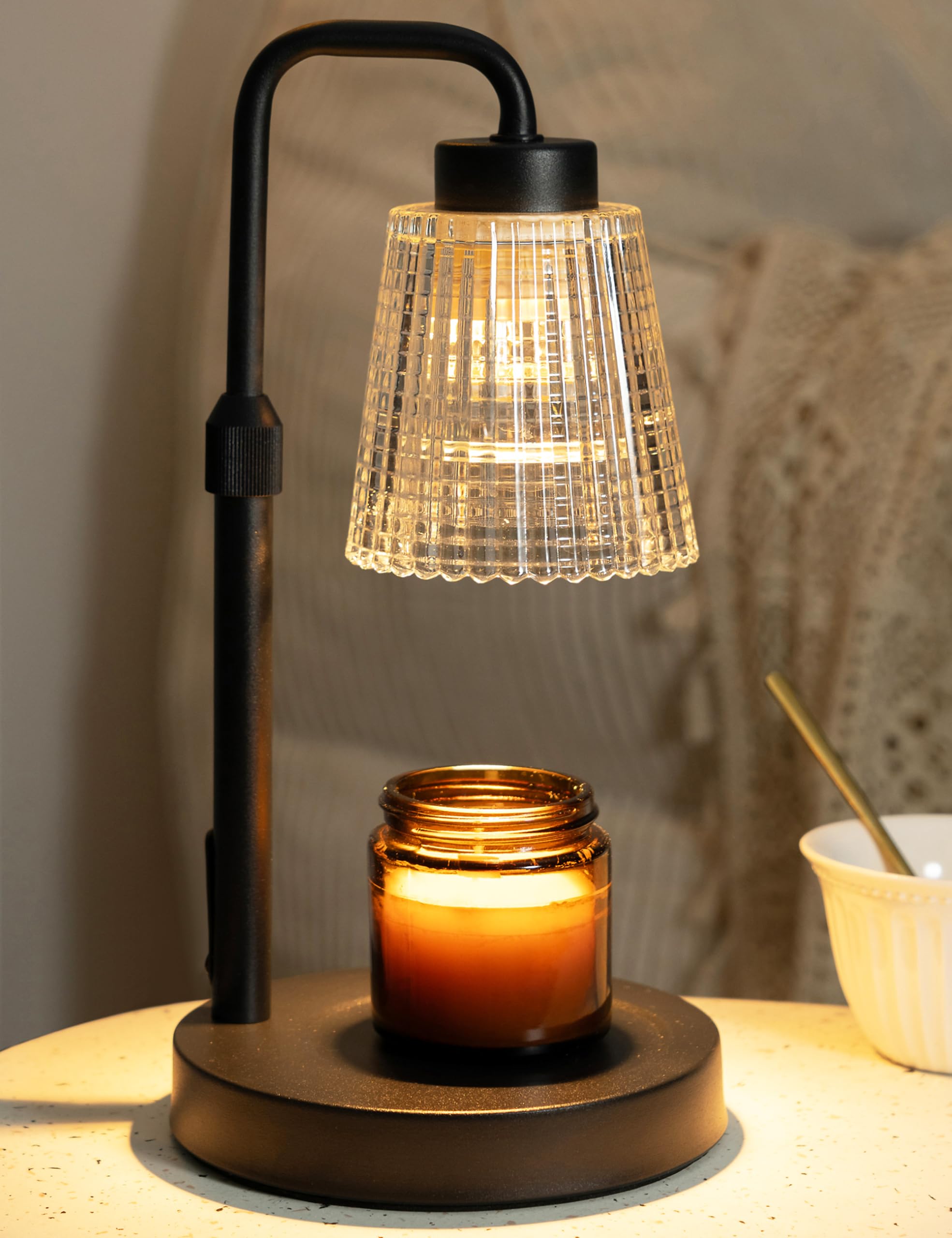 Candle Warmer Lamp with Timer & Dimmable Light for Home Décor and Gifts