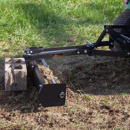 4-Foot Tow-Behind Box Scraper and Land Plane with Reversible Hardened-Steel Cutting Edges