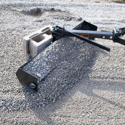 4-Foot Tow-Behind Box Scraper and Land Plane with Reversible Hardened-Steel Cutting Edges