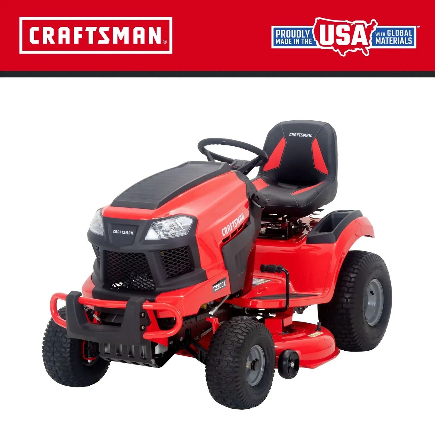 Craftsman T2200K Turn Tight 42" Lawn Tractor – 20 HP Kohler