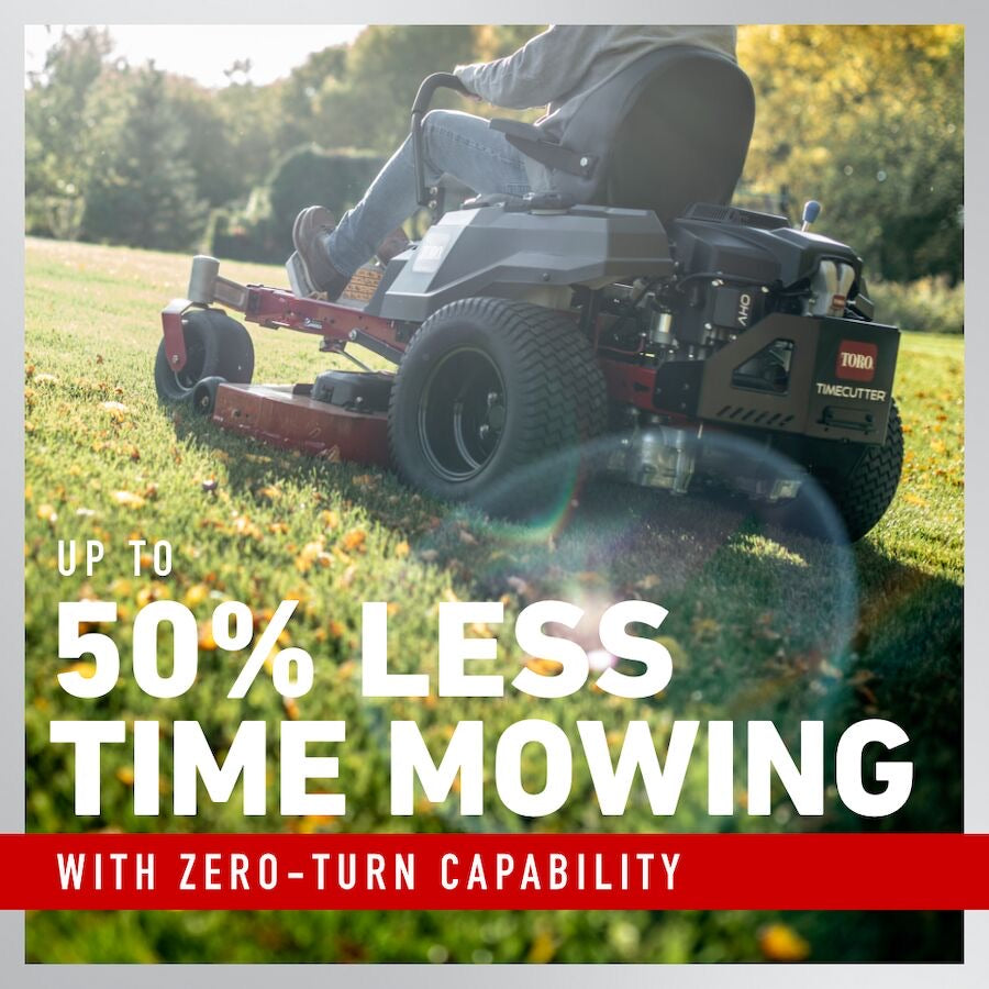 Toro TimeCutter 42 42" Zero-Turn Mower – 22.5 HP, Smart Speed