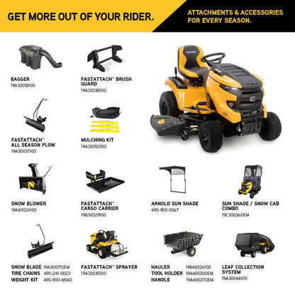 Cub Cadet XT1 LT50 FAB 50" Lawn Tractor – 24 HP Kohler