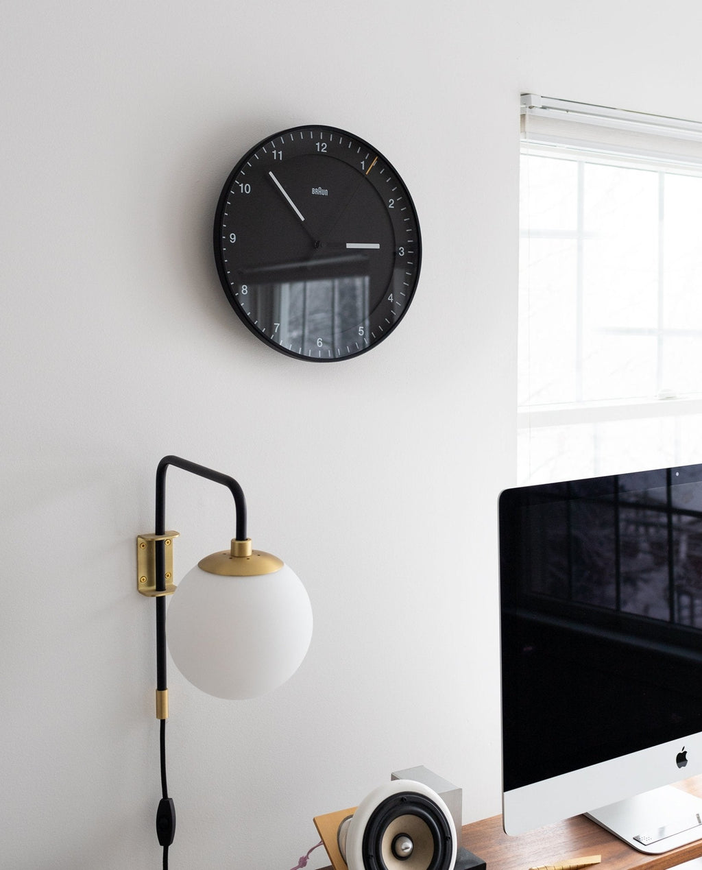 Braun Wall Clock