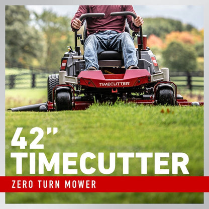 Toro TimeCutter 42 42" Zero-Turn Mower – 22.5 HP, Smart Speed