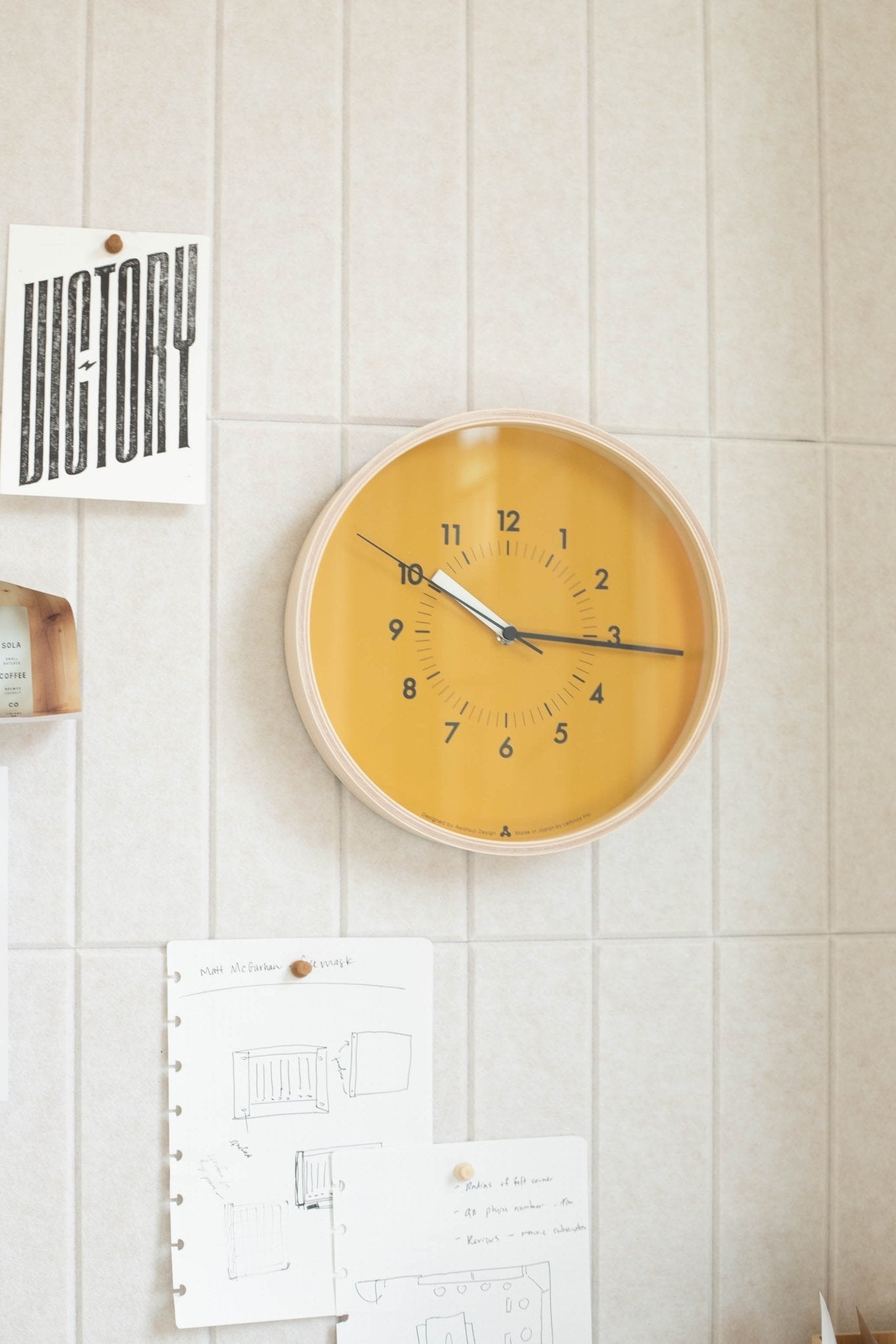 Lemnos SOSO Clock