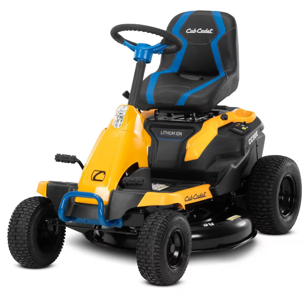 Cub Cadet CC30E 30" Electric Riding Mower – 56V Lithium-Ion