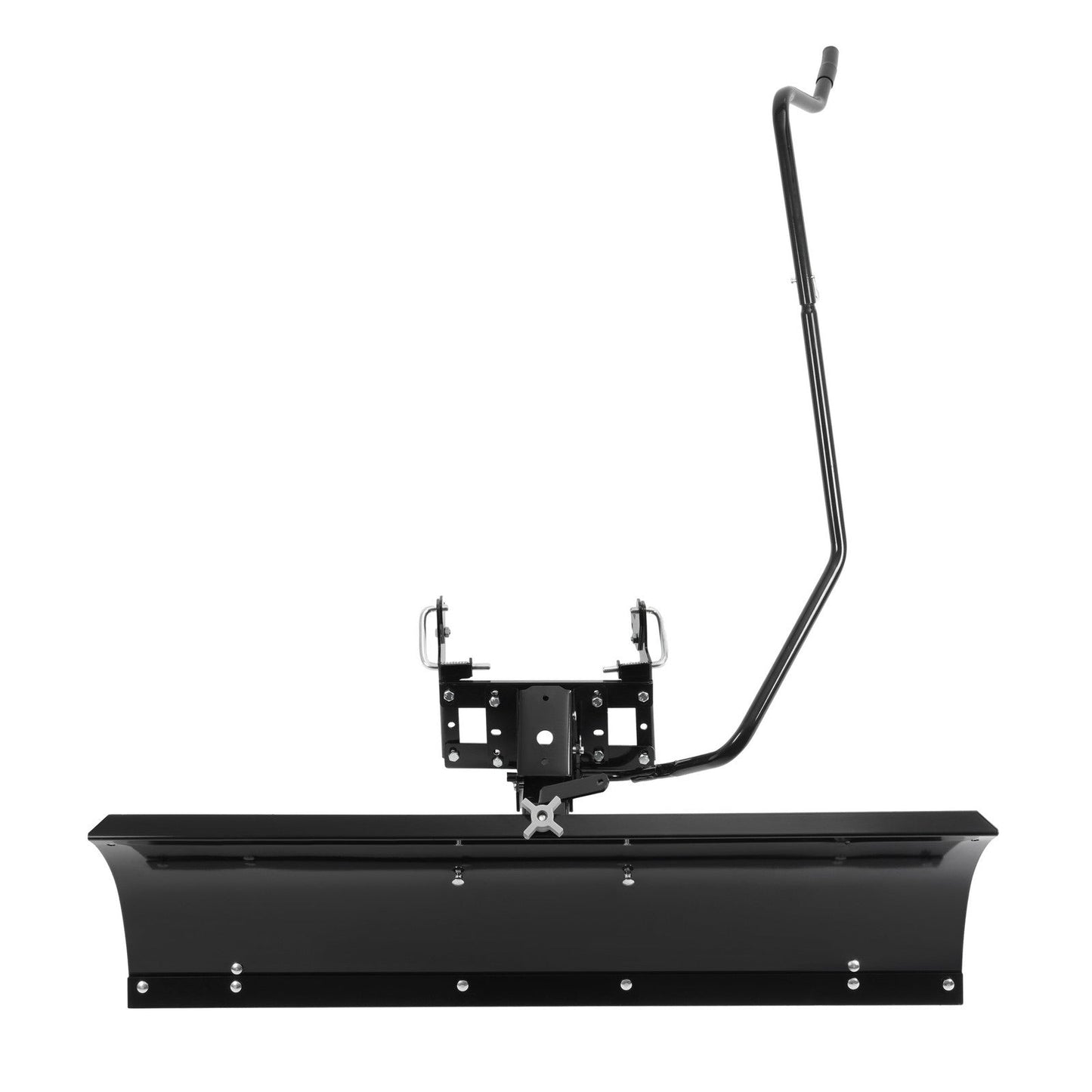 46-Inch Front Plow Blade Attachment for Lawn Tractors with 5-Position Manual Angle