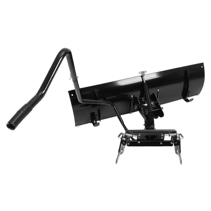 46-Inch Front Plow Blade Attachment for Lawn Tractors with 5-Position Manual Angle