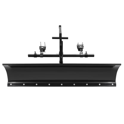 60-Inch Heavy-Duty Front Snow Plow Blade with Hydraulic Angle, Hydraulic Lift and Spring-Trip Return