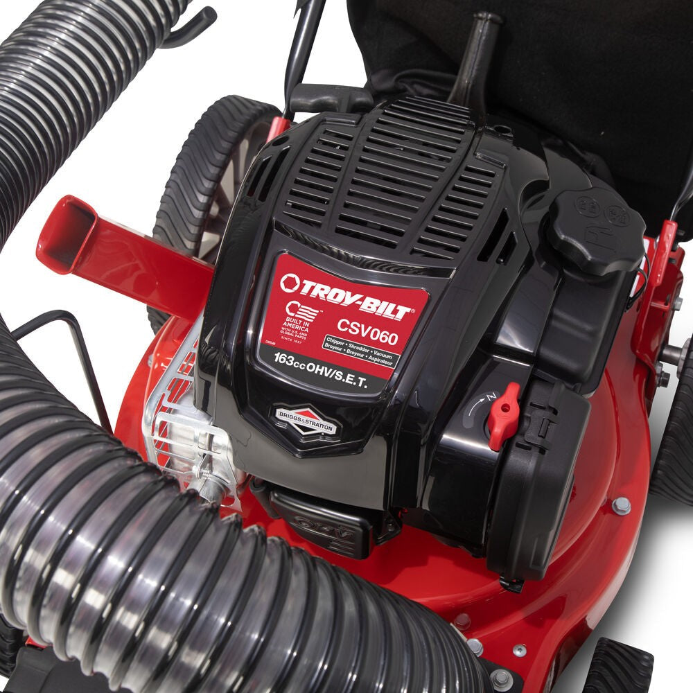 Tow-Behind 14 HP Chipper Shredder Vacuum with 3-Inch Branch Capacity and 8-Cubic-Foot Hopper