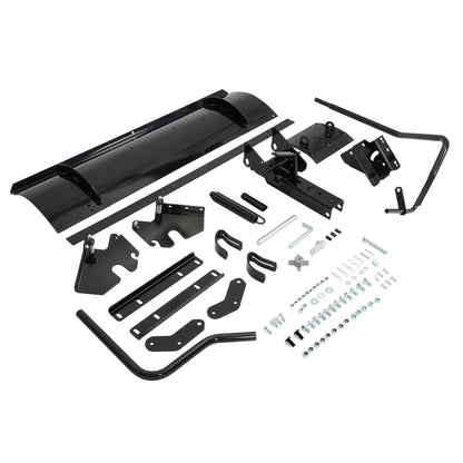 46-Inch Front Plow Blade Attachment for Lawn Tractors with 5-Position Manual Angle